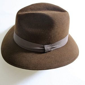 Quality Panama Brown Felt Hat