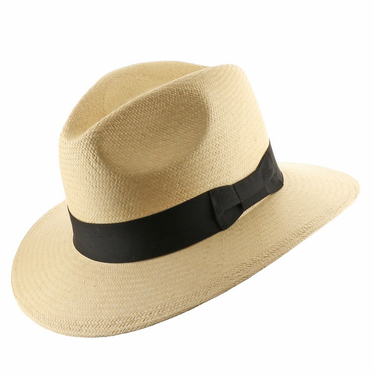 Quality Panama hat in ivory